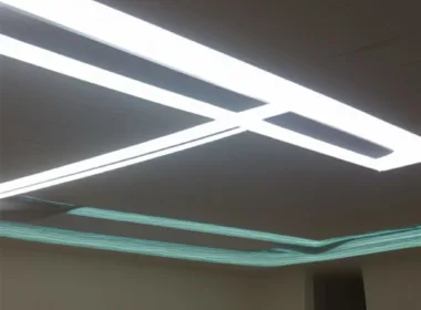 Jak zrobić sufit podwieszany z oświetleniem LED